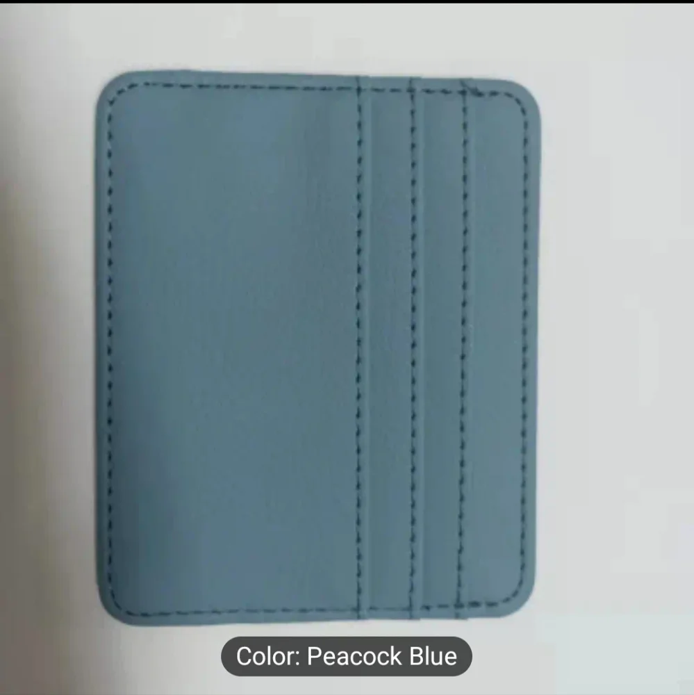 Bank Card Holder with Multiple Card Slots Slim and Convenient Jogging Beach